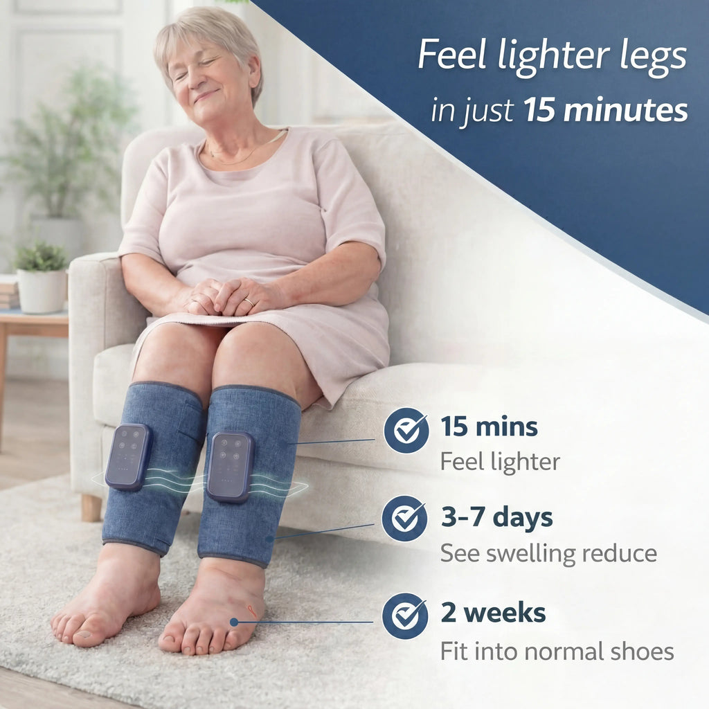 RejuCore™ 3-in-1 Leg Massager - Relief for Swelling & Poor Circulation