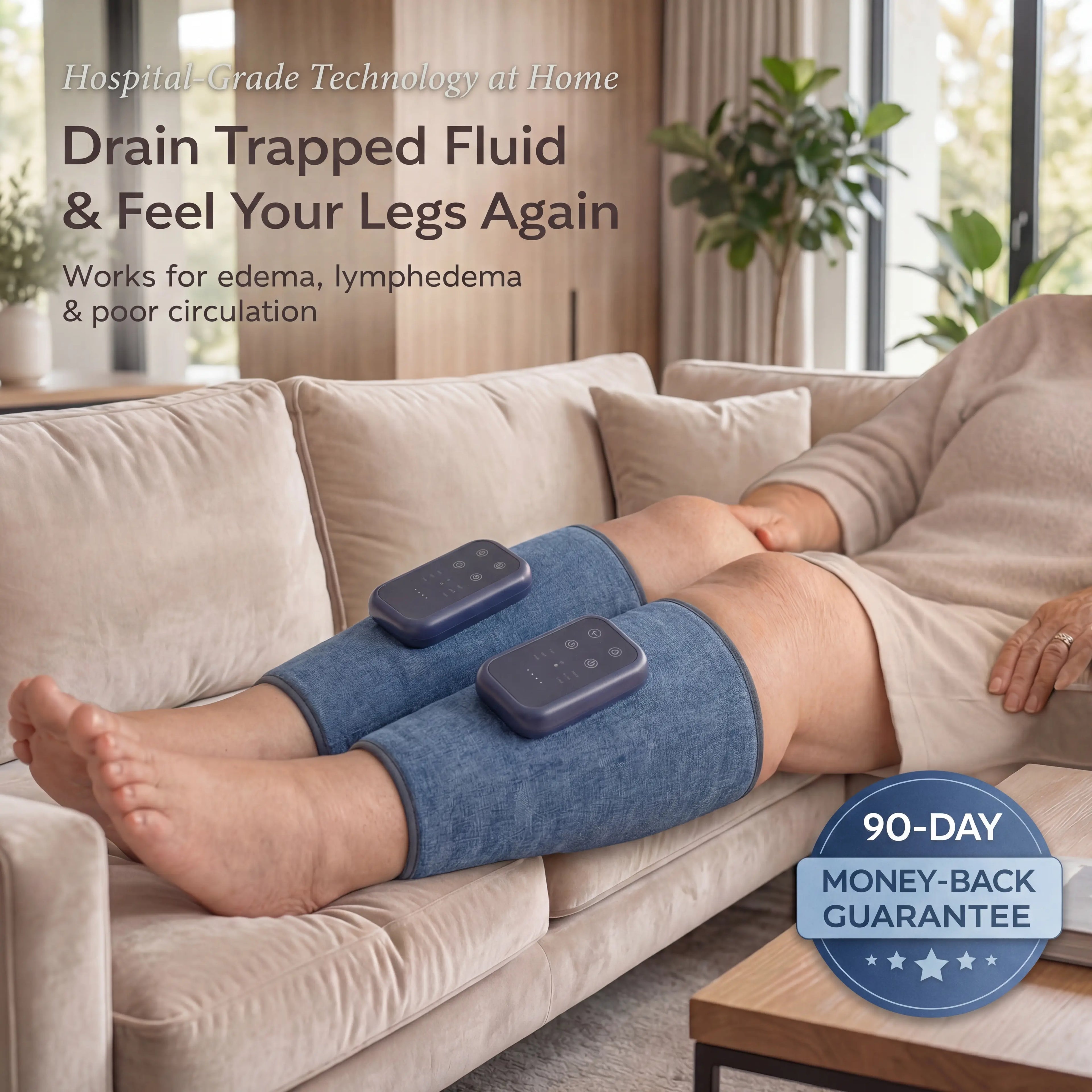 RejuCore™ 3-in-1 Leg Massager - Relief for Swelling & Poor Circulation